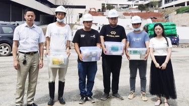 湖南建科丨高溫慰問送清涼 情系一線暖人心